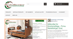 Desktop Screenshot of nestelberger-krankenpflege.at